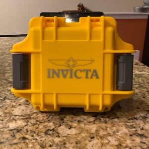 New invicta watch dive case single slot